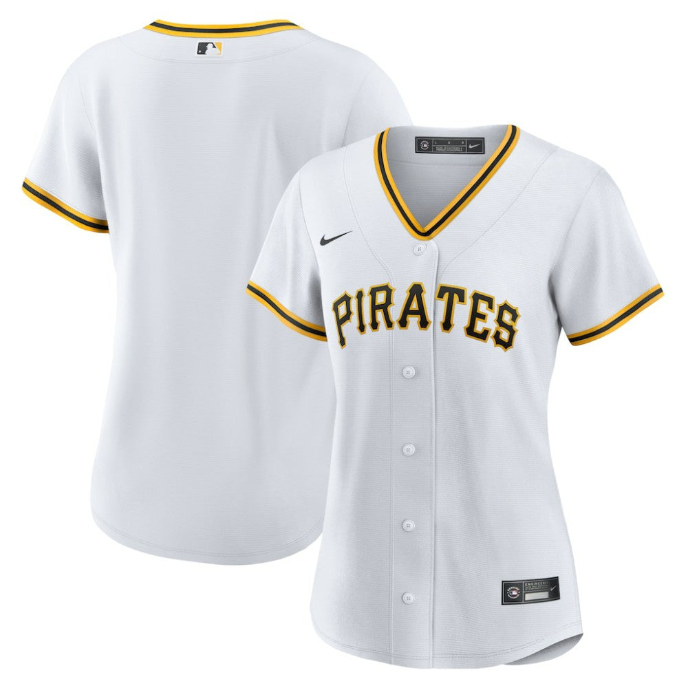 Pittsburgh Pirates Nike Women's Home Replica Team Jersey - White Jerseys