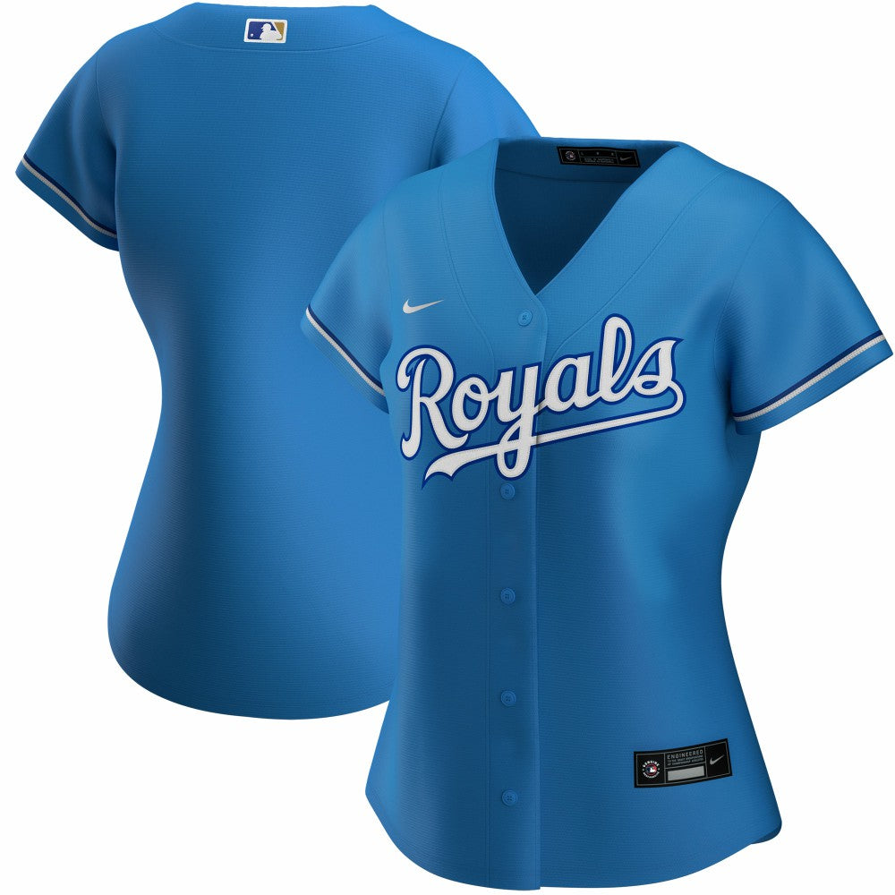 Kansas City Royals Nike Women's Alternate Replica Team Jersey - Light Blue Jerseys