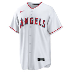 Los Angeles Angels Nike Home Replica Team Jersey - White Jerseys