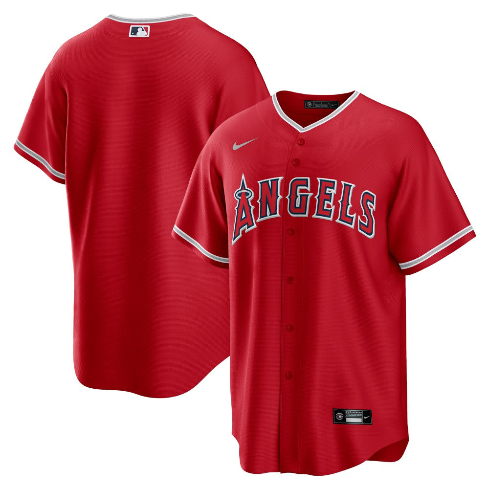 Los Angeles Angels Nike Alternate Replica Team Jersey - Red Jerseys
