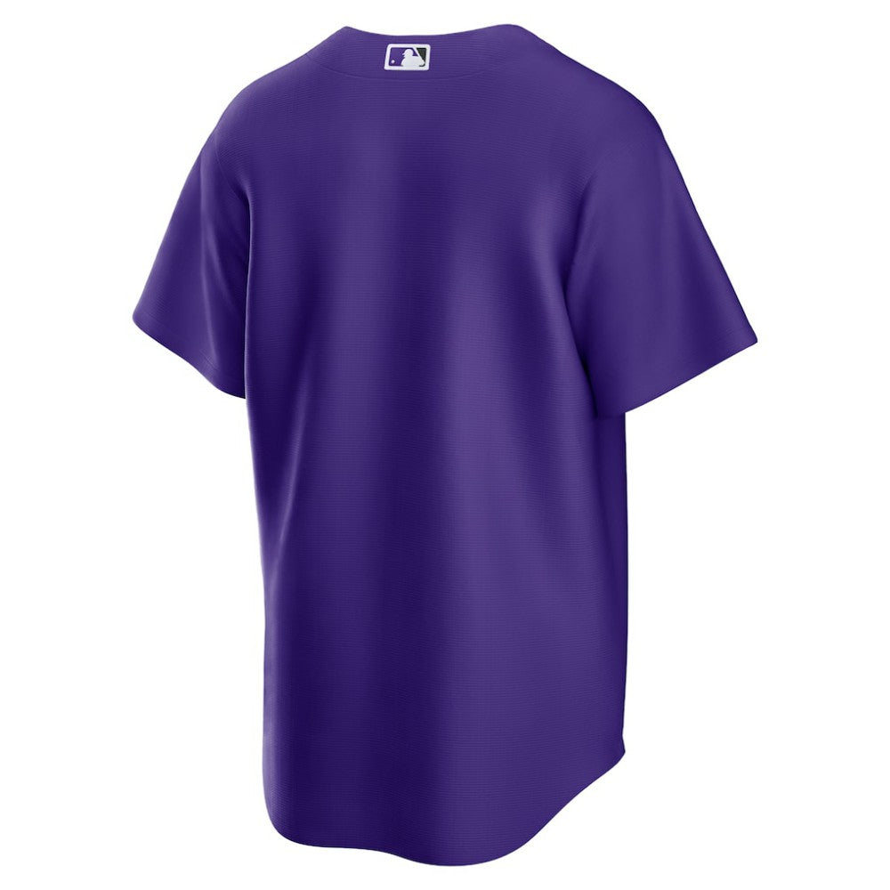 Colorado Rockies Nike Alternate Replica Team Jersey - Purple Jerseys