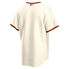 San Francisco Giants Nike Home Replica Team Jersey - Cream Jerseys