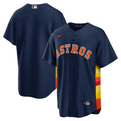 Houston Astros Nike Alternate Replica Team Jersey - Navy Jerseys
