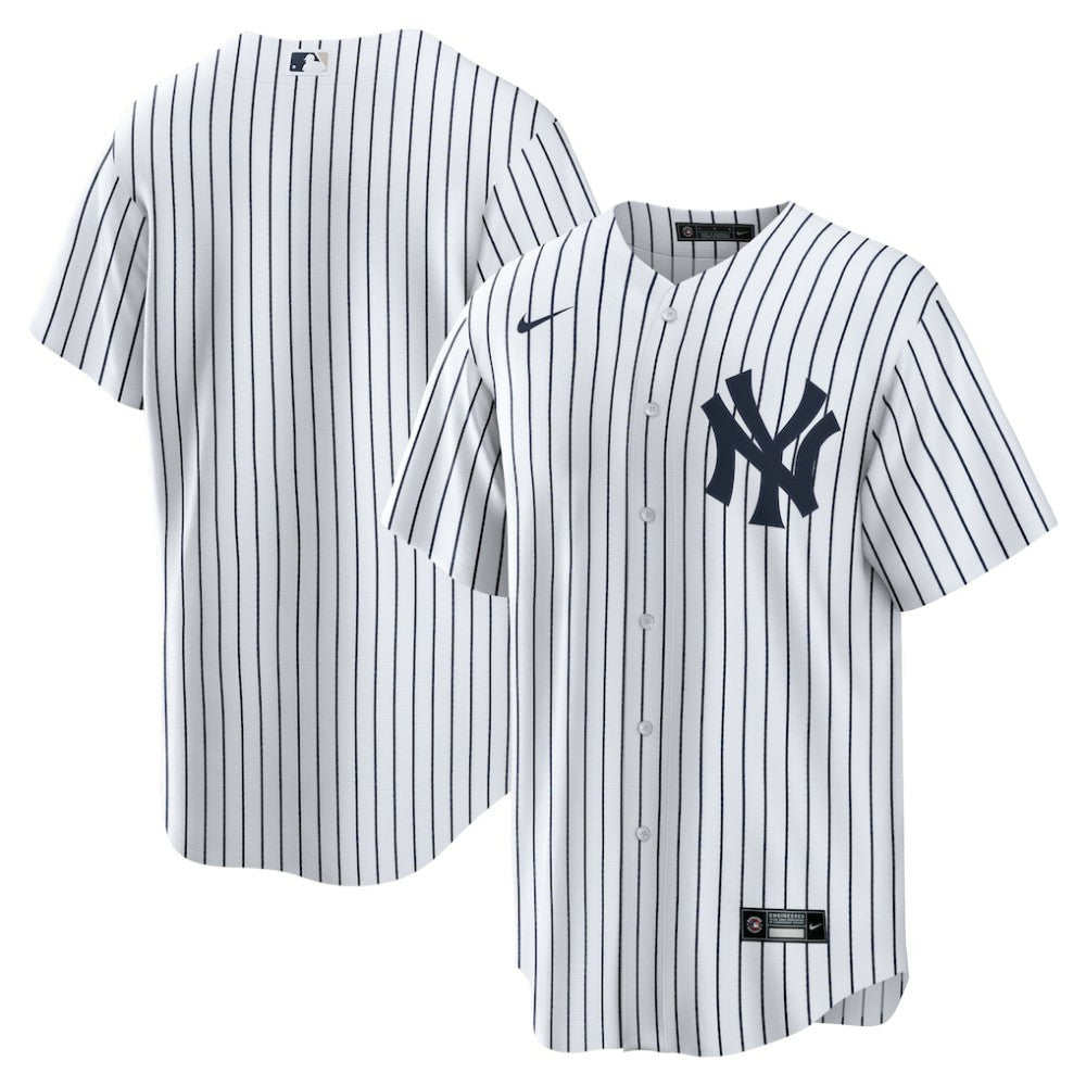 New York Yankees Nike Home Replica Team Jersey - White Jerseys