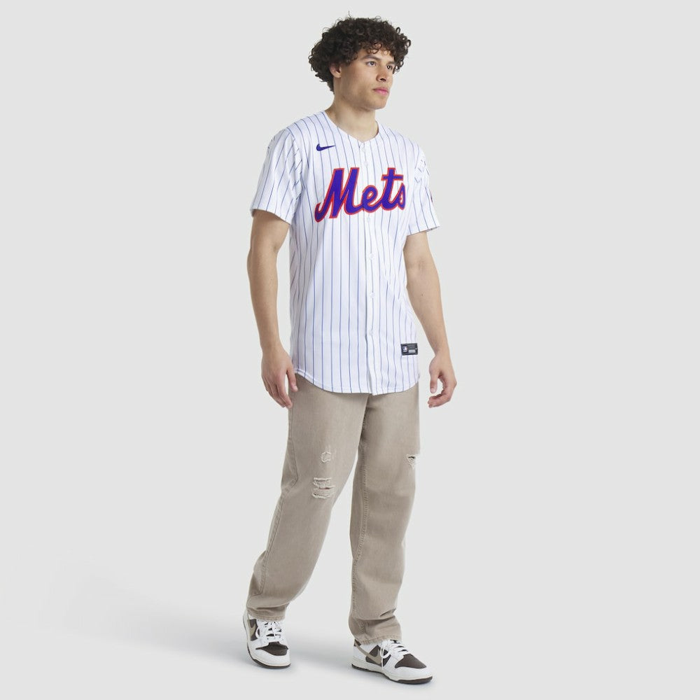 New York Mets Nike Home Replica Team Jersey - White Jerseys