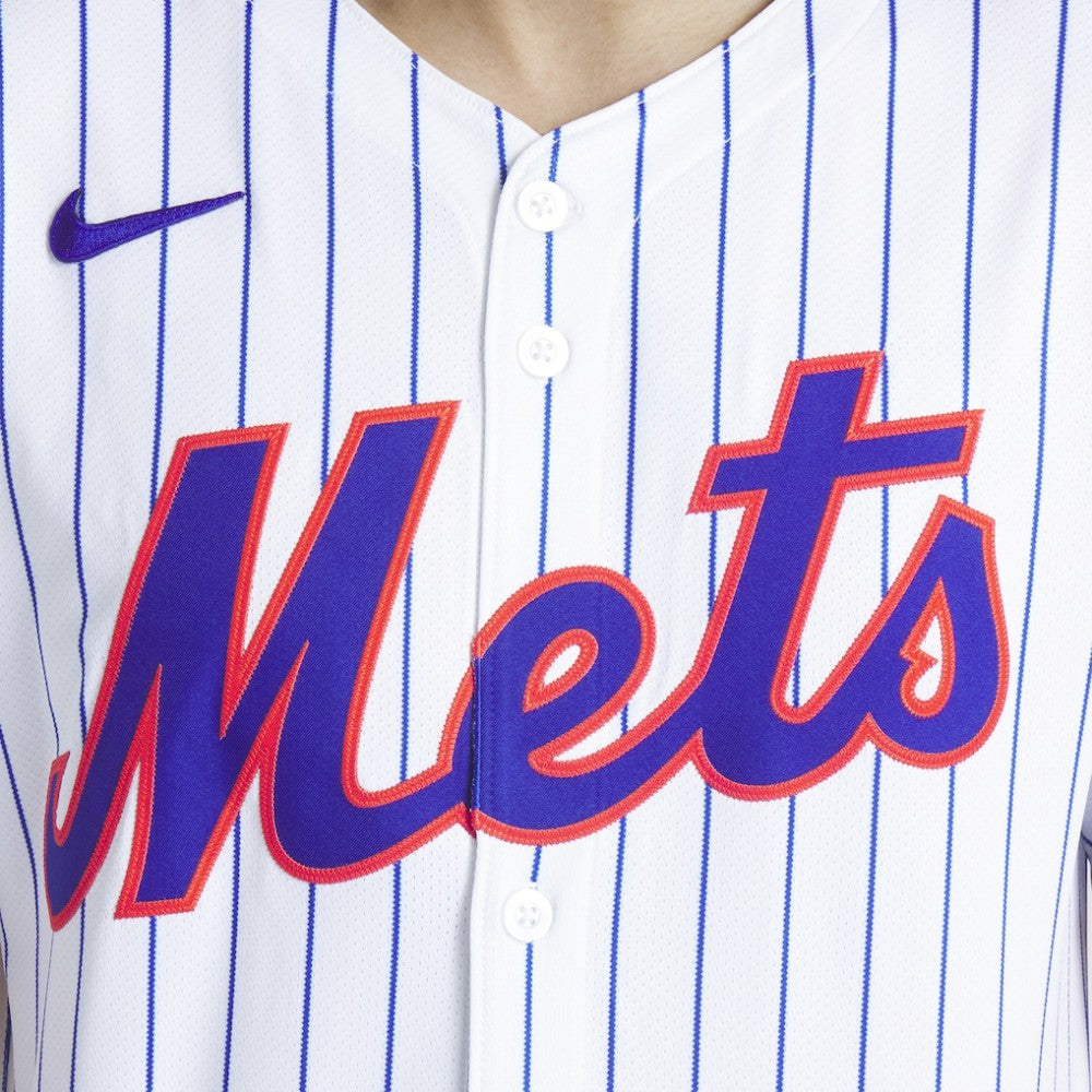 New York Mets Nike Home Replica Team Jersey - White Jerseys