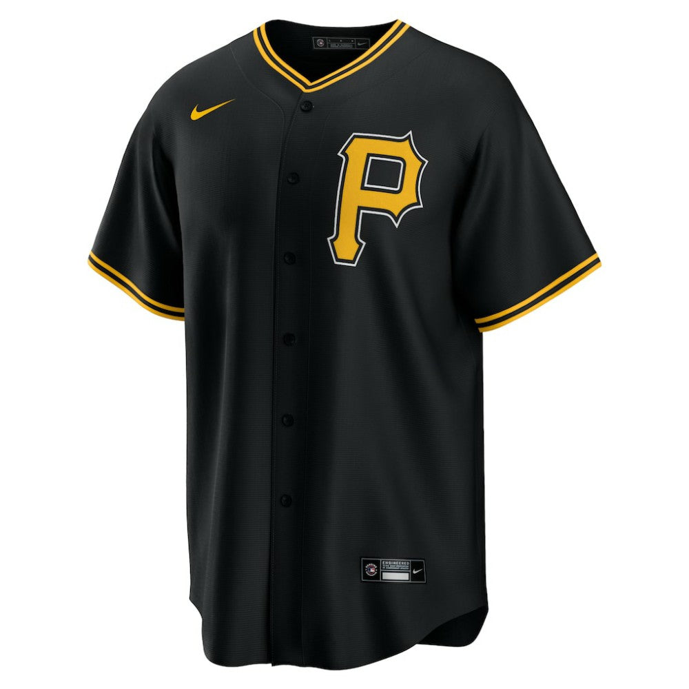 Pittsburgh Pirates Nike Alternate Replica Team Jersey - Black Jerseys