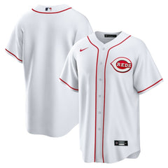 Cincinnati Reds Nike Home Replica Team Jersey - White Jerseys