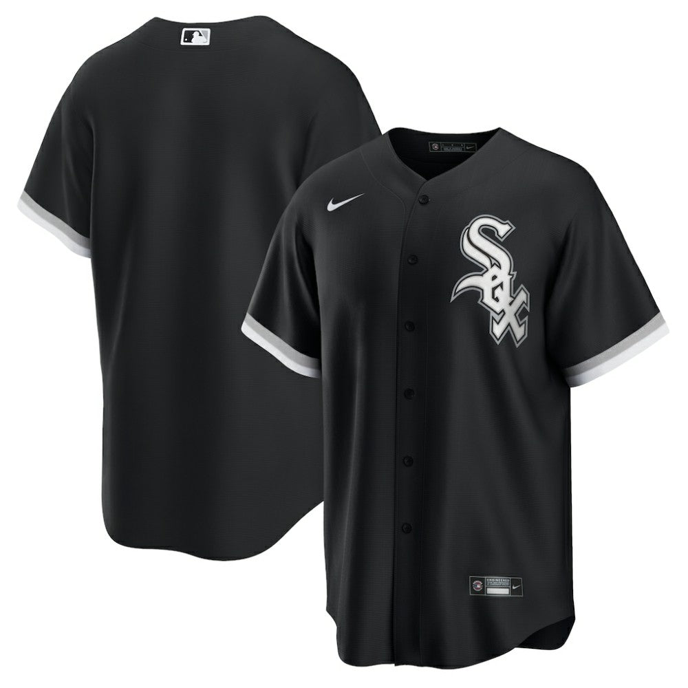 Chicago White Sox Nike Alternate Replica Team Jersey - Black Jerseys
