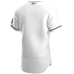 Washington Nationals Nike Alternate Authentic Team Jersey - White Jerseys