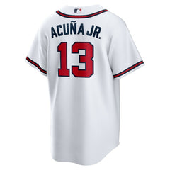 Ronald Acuna Jr. Atlanta Braves Nike Home Replica Player Name Jersey - White Jerseys