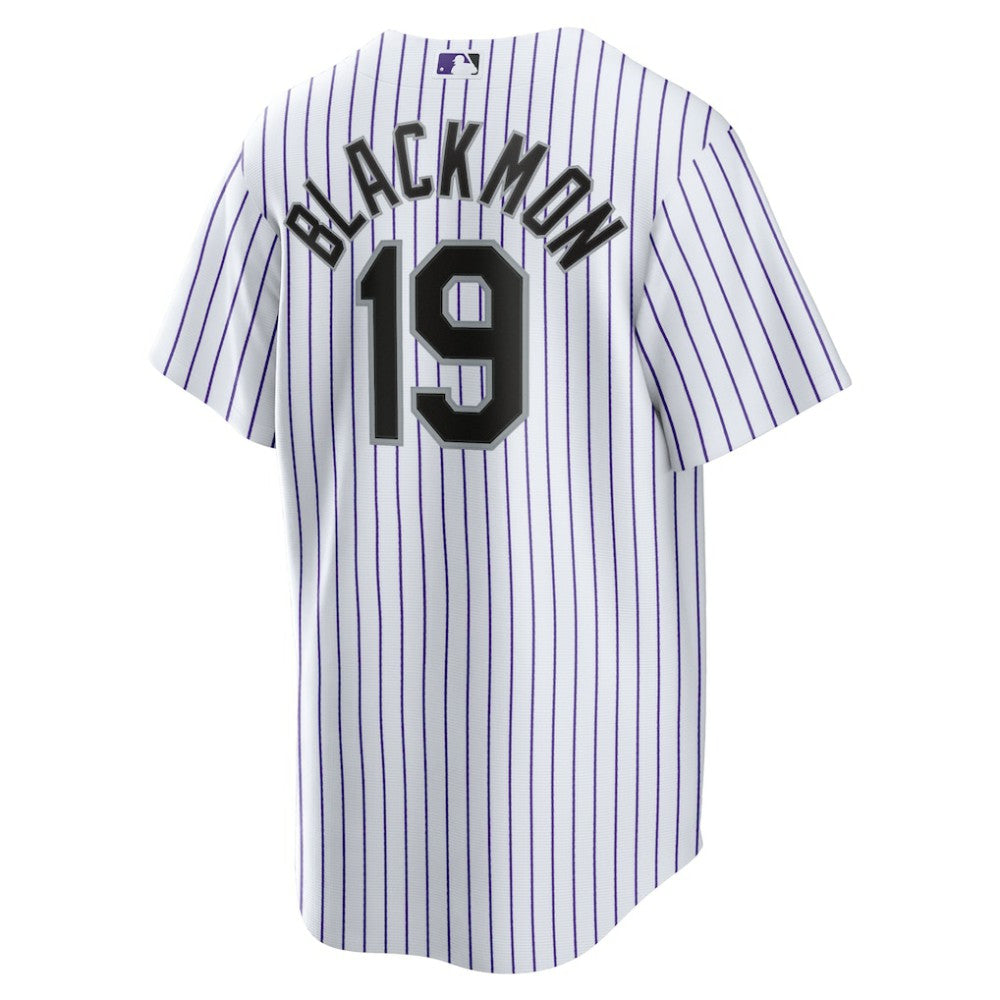 Charlie Blackmon Colorado Rockies Nike Home Replica Player Name Jersey - White Jerseys