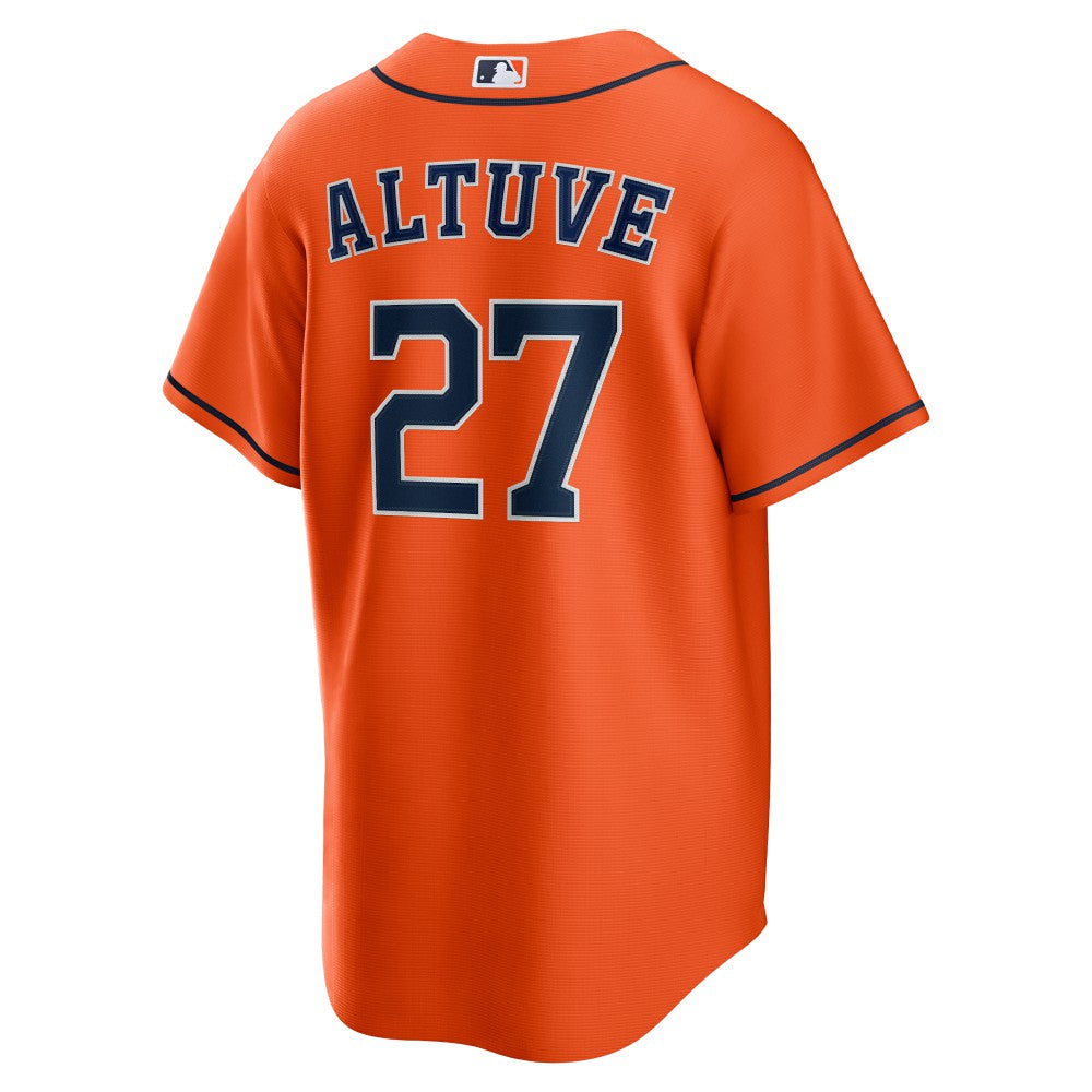 Jose Altuve Houston Astros Nike Alternate Replica Player Name Jersey - Orange Jerseys