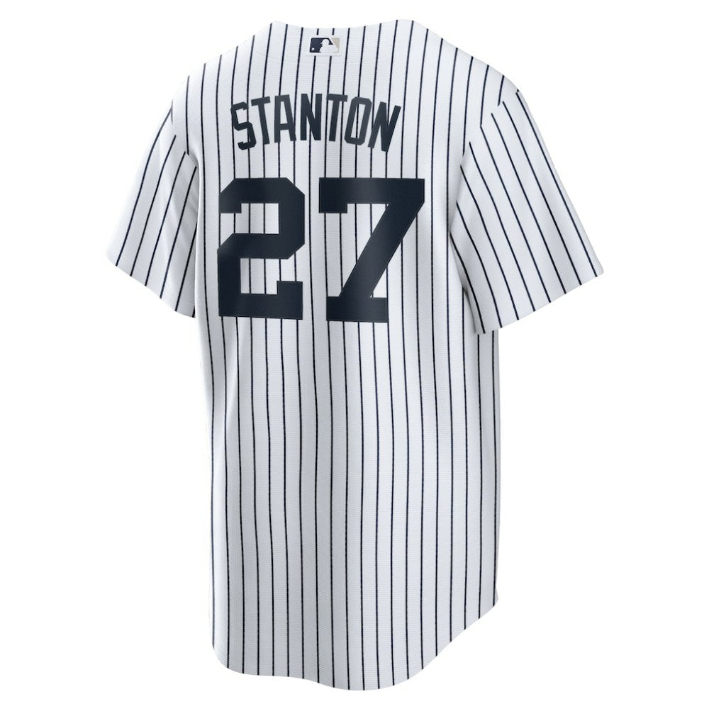 Giancarlo Stanton New York Yankees Nike Home Replica Player Name Jersey - White Jerseys