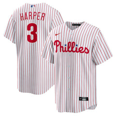 Bryce Harper Philadelphia Phillies Nike Home Replica Player Name Jersey - White Jerseys