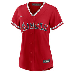 Mike Trout Los Angeles Angels Nike Women's Alternate Replica Player Jersey - Red Jerseys