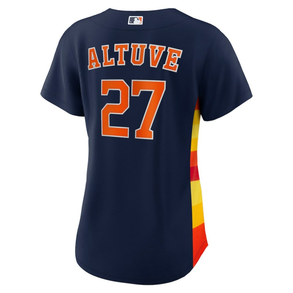 Jose Altuve Houston Astros Nike Women's Alternate Replica Player Jersey - Navy Jerseys