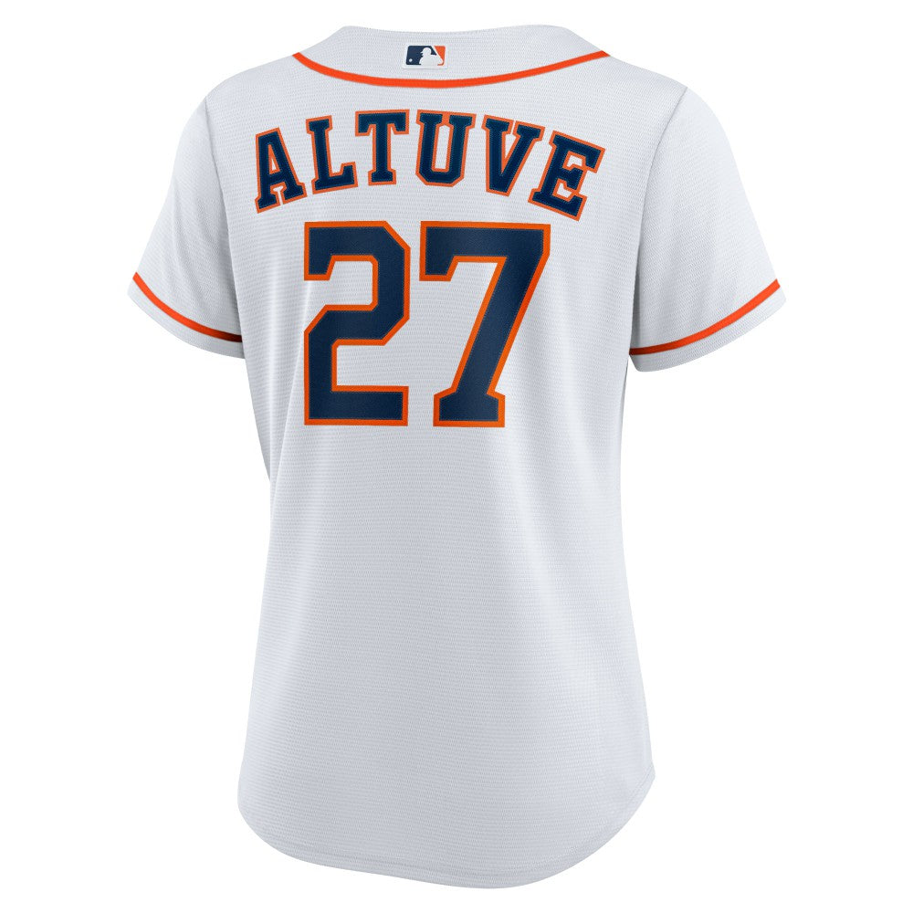 Jose Altuve Houston Astros Nike Women's Home Replica Player Jersey - White Jerseys