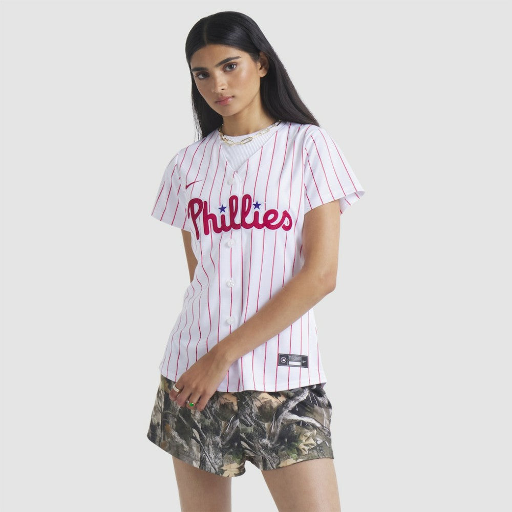 Bryce Harper Philadelphia Phillies Nike Women's Home Replica Player Jersey - White Jerseys