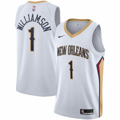 Zion Williamson New Orleans Pelicans 2019/2020 Swingman Jersey Association Edition White - Nike