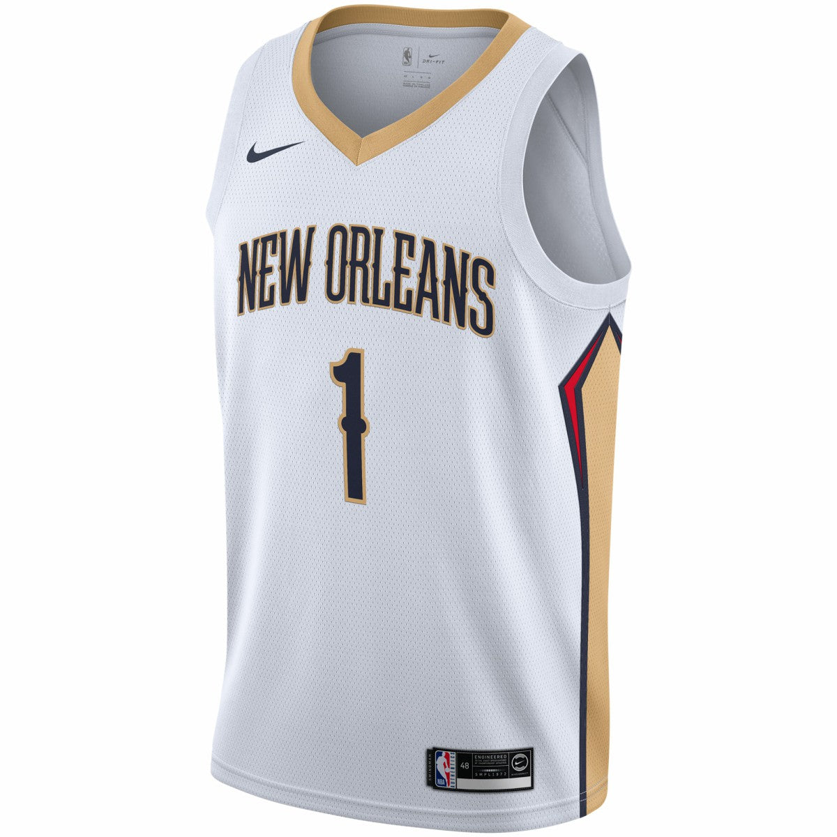 Zion Williamson New Orleans Pelicans 2019/2020 Swingman Jersey Association Edition White - Nike