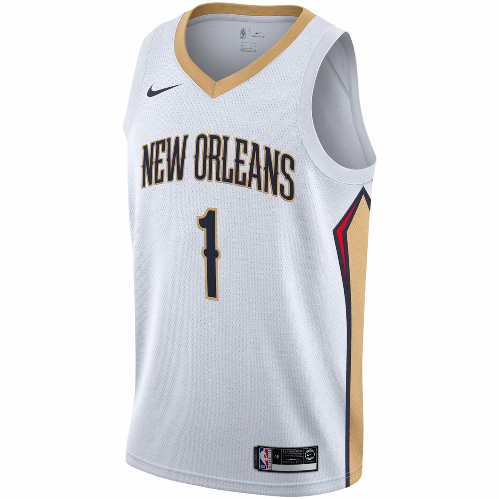 Zion Williamson New Orleans Pelicans 2019/2020 Swingman Jersey Association Edition White - Nike