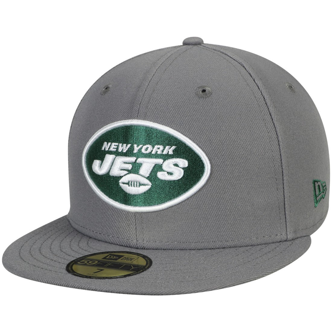 New York Jets New Era Storm 59FIFTY Fitted Hat - Graphite Hats