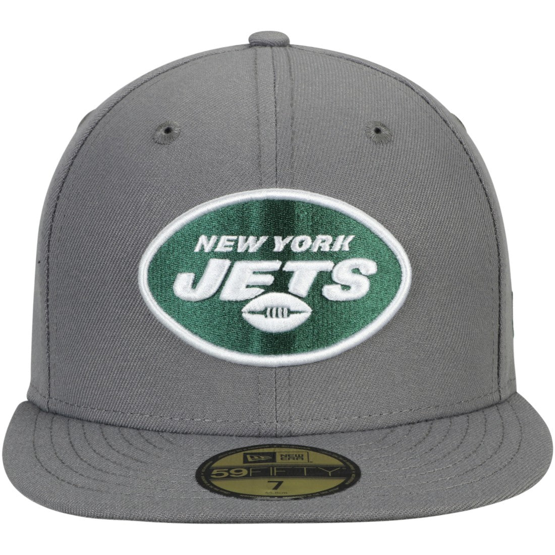 New York Jets New Era Storm 59FIFTY Fitted Hat - Graphite Hats