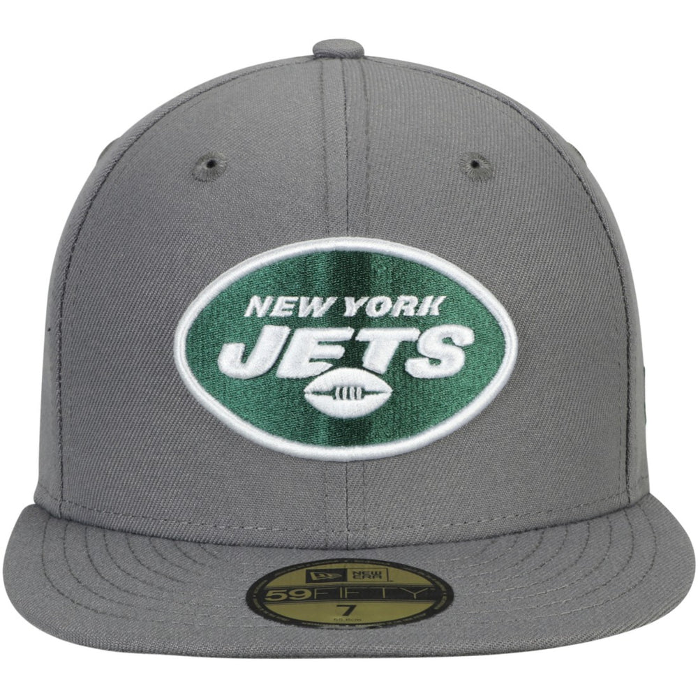 New York Jets New Era Storm 59FIFTY Fitted Hat - Graphite Hats