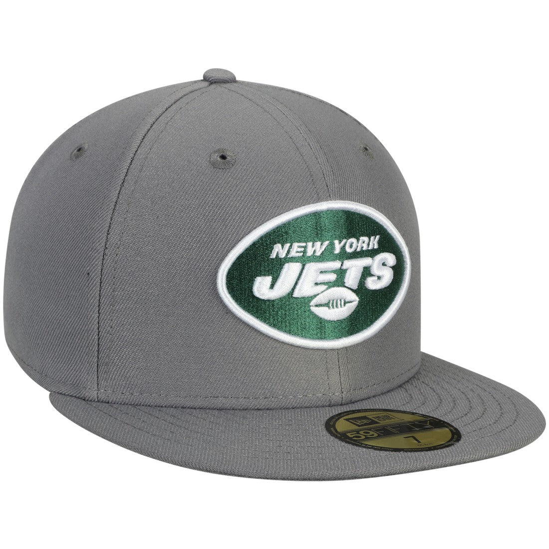 New York Jets New Era Storm 59FIFTY Fitted Hat - Graphite Hats