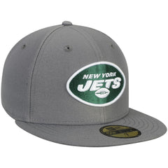 New York Jets New Era Storm 59FIFTY Fitted Hat - Graphite Hats