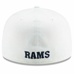 Los Angeles Rams New Era Historic Omaha 59FIFTY Fitted Hat - White Hats