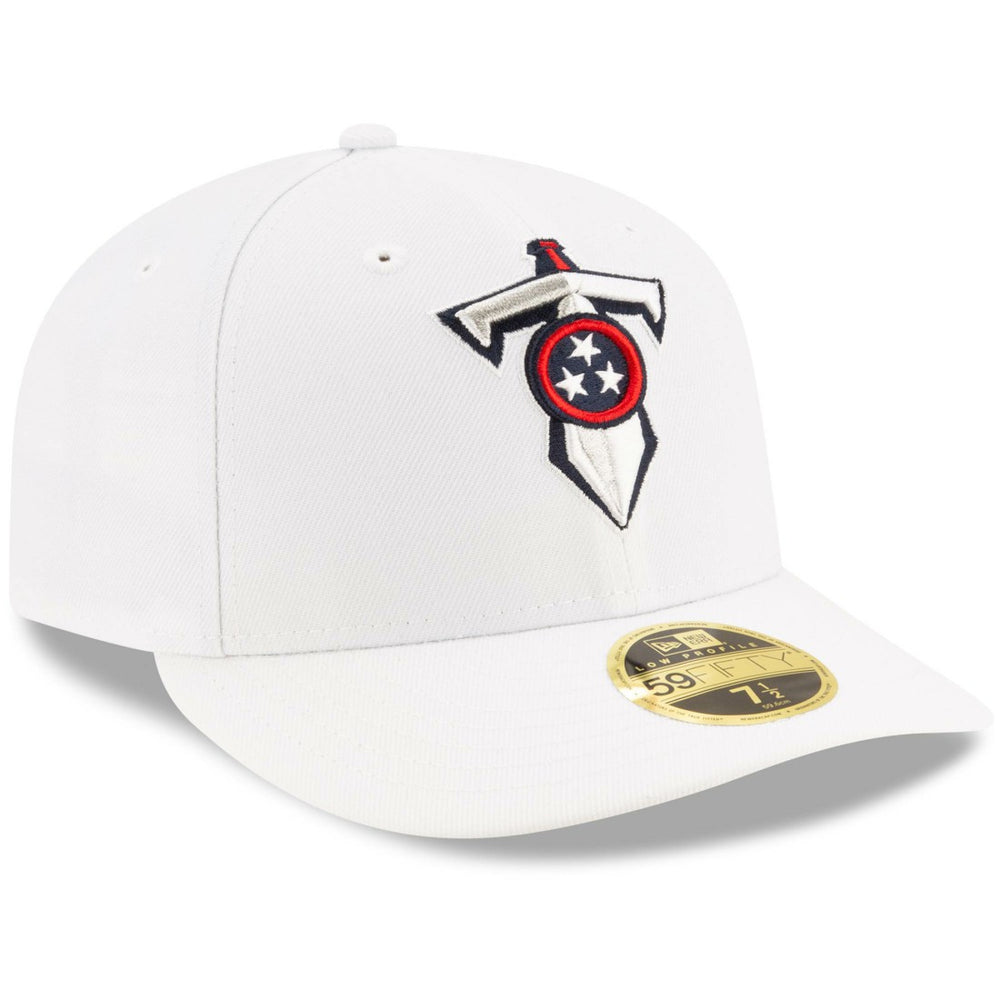Tennessee Titans New Era Omaha Low Profile 59FIFTY Fitted Hat - White Hats