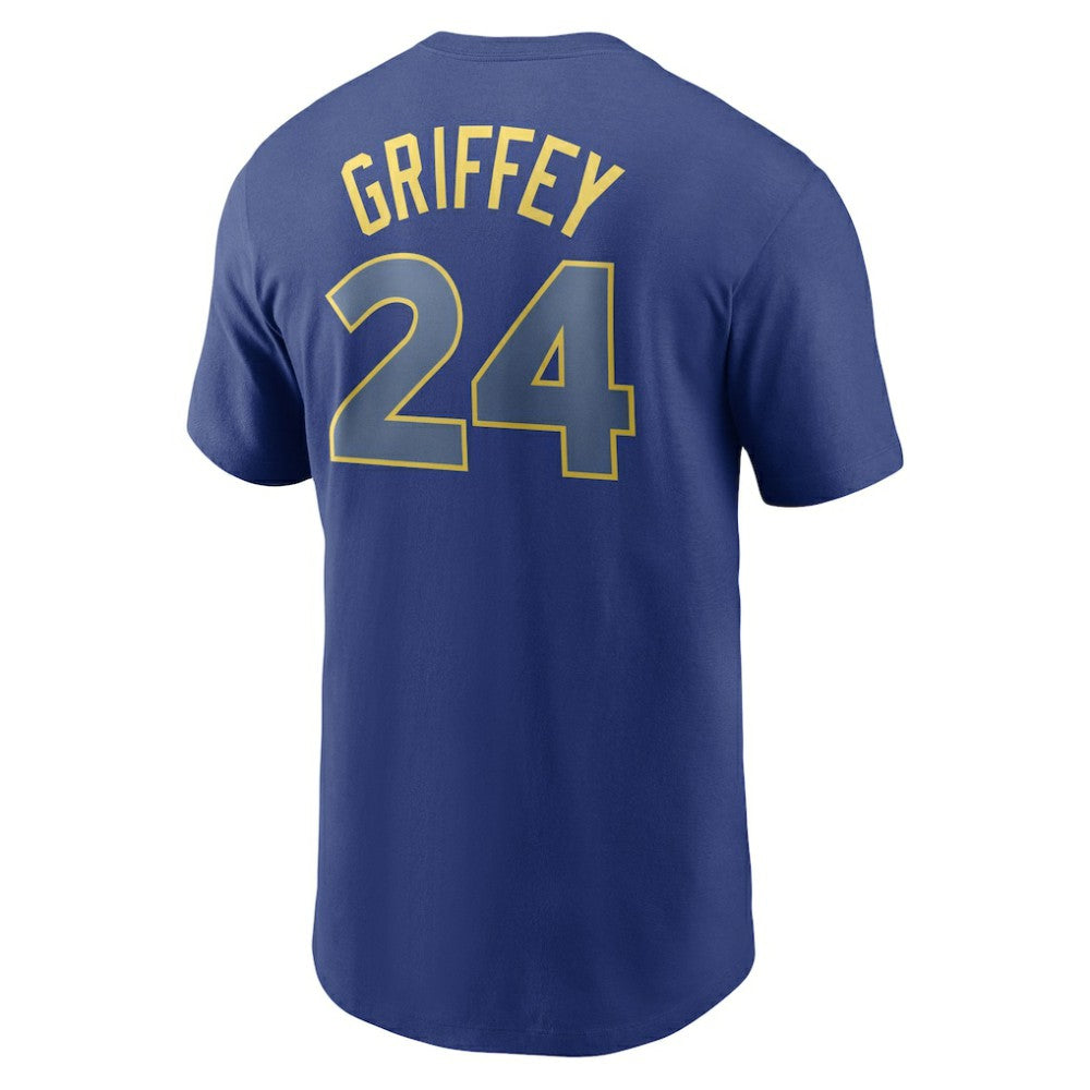 Ken Griffey Jr. Seattle Mariners Nike Cooperstown Collection Name & Number T-Shirt - Royal T-shirts