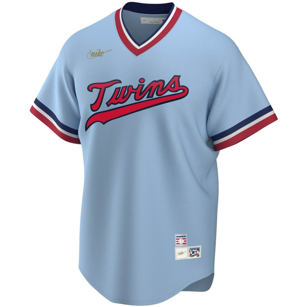 Rod Carew Minnesota Twins Nike Road Cooperstown Collection Player Jersey - Light Blue Jerseys