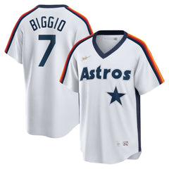 Craig Biggio Houston Astros Nike Home Cooperstown Collection Logo Player Jersey - White Jerseys