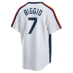 Craig Biggio Houston Astros Nike Home Cooperstown Collection Logo Player Jersey - White Jerseys