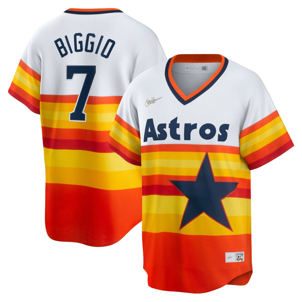 Craig Biggio Houston Astros Nike Home Cooperstown Collection Player Jersey - White Jerseys