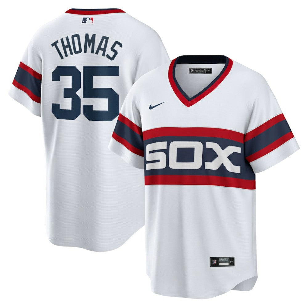 Frank Thomas Chicago White Sox Nike Home Cooperstown Collection Player Jersey - White Jerseys