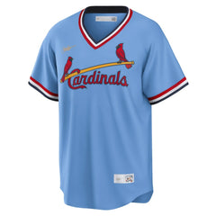 Ozzie Smith St. Louis Cardinals Nike Road Cooperstown Collection Player Jersey - Light Blue Jerseys