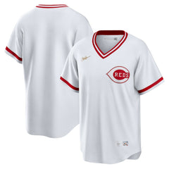 Cincinnati Reds Nike Home Cooperstown Collection Team Jersey - White Jerseys