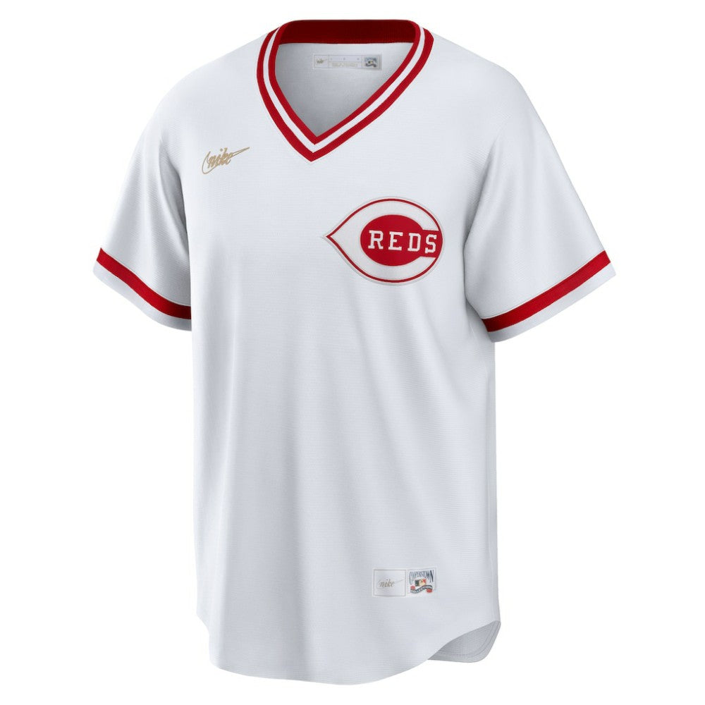 Cincinnati Reds Nike Home Cooperstown Collection Team Jersey - White Jerseys