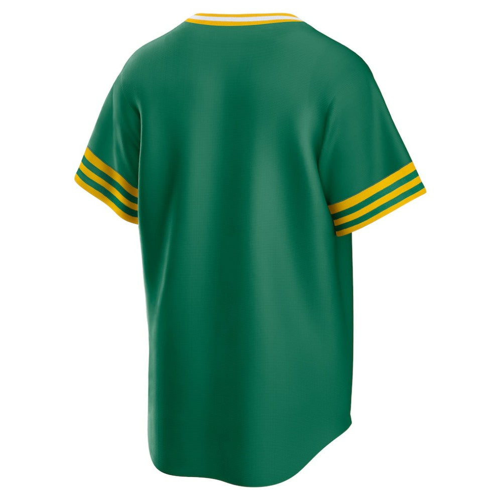 Athletics Nike Road Cooperstown Collection Team Jersey - Kelly Green Jerseys