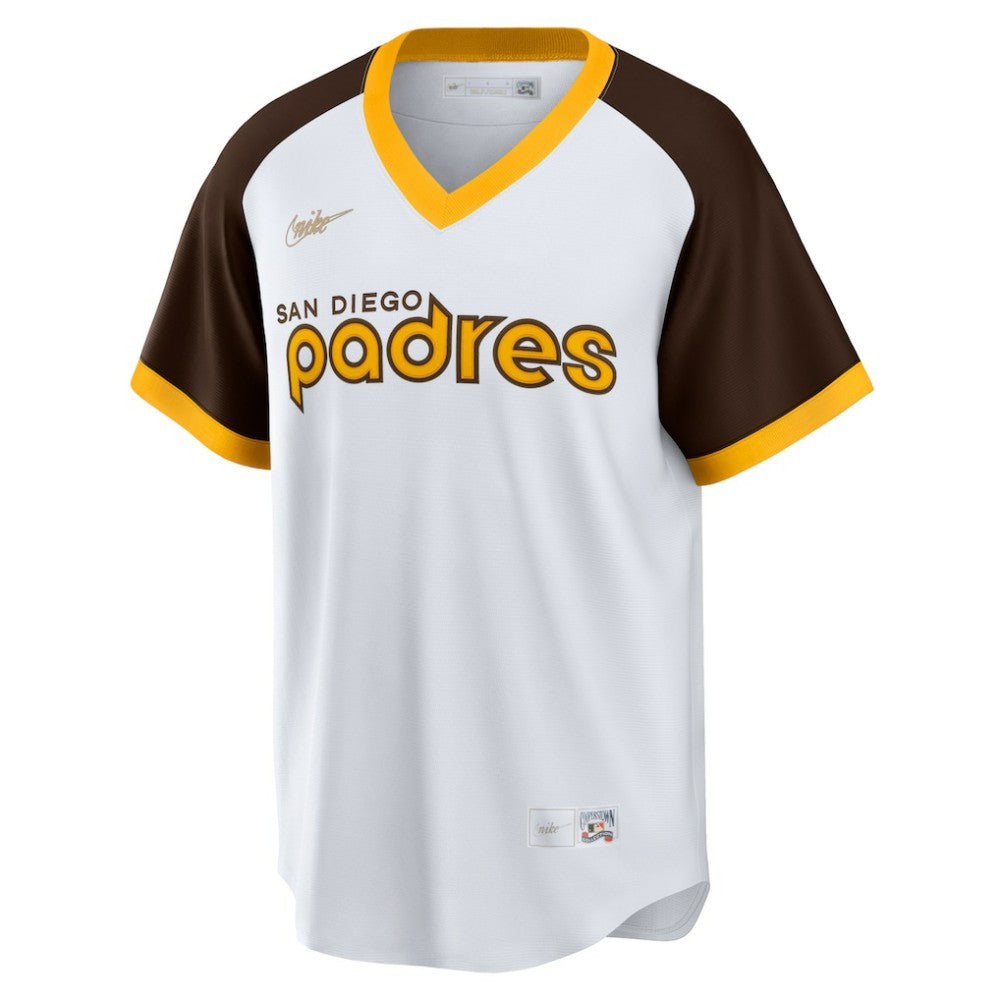 San Diego Padres Nike Home Cooperstown Collection Team Jersey - White Jerseys