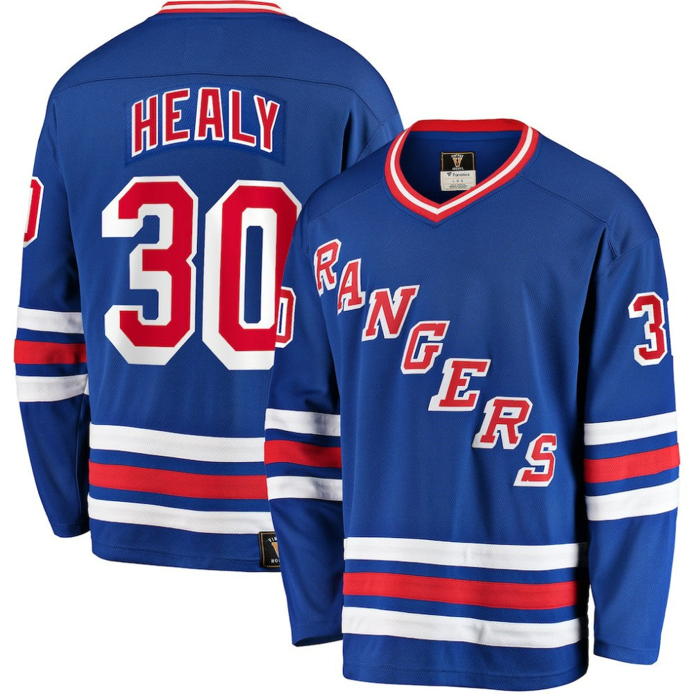 Glenn Healy New York Rangers Fanatics Premier Breakaway Retired Player Jersey - Blue | US 3600723