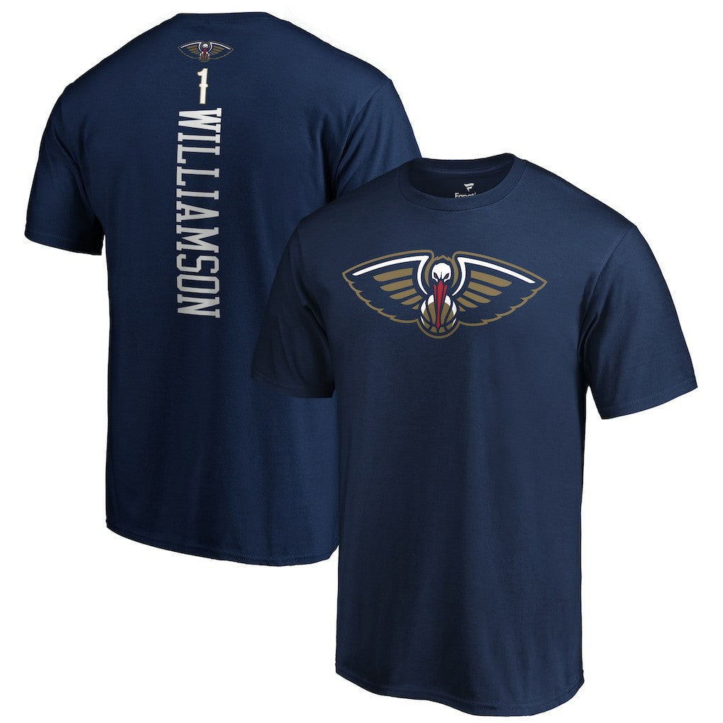 Zion Williamson New Orleans Pelicans 2019 NBA Draft Playmaker Name & Number T-Shirt Navy - Fanatics