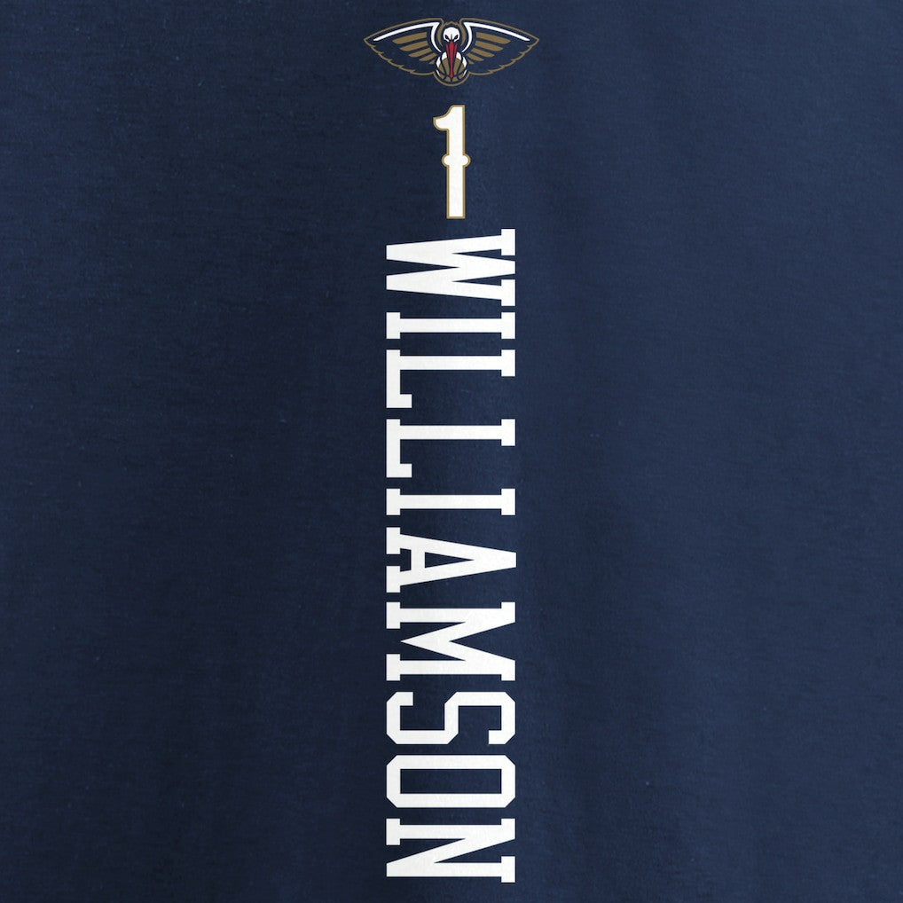 Zion Williamson New Orleans Pelicans 2019 NBA Draft Playmaker Name & Number T-Shirt Navy - Fanatics