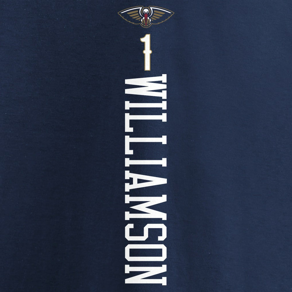 Zion Williamson New Orleans Pelicans 2019 NBA Draft Playmaker Name & Number T-Shirt Navy - Fanatics