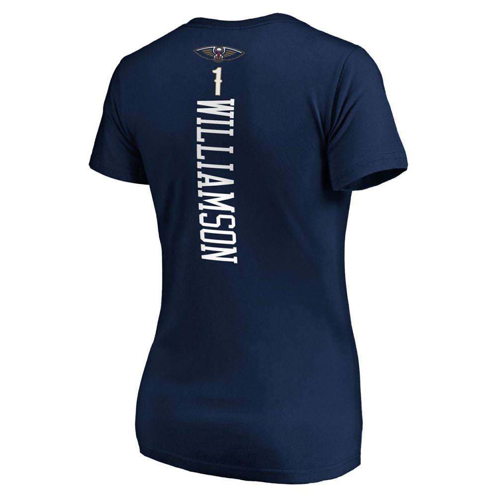 Zion Williamson New Orleans Pelicans Women's 2019 NBA Draft Playmaker Name & Number V-Neck T-Shirt Navy - Fanatics outlet