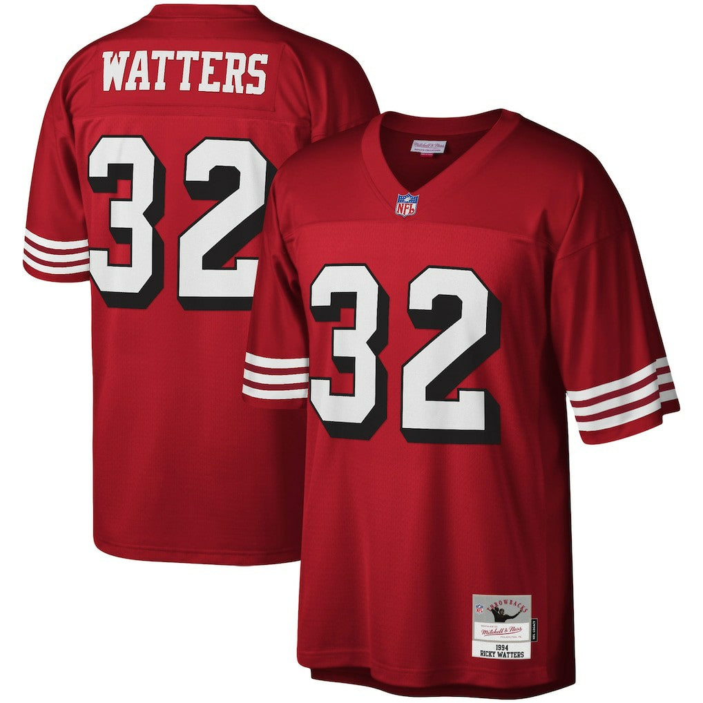 Ricky Watters San Francisco 49ers Legacy Replica Jersey - Scarlet Jerseys